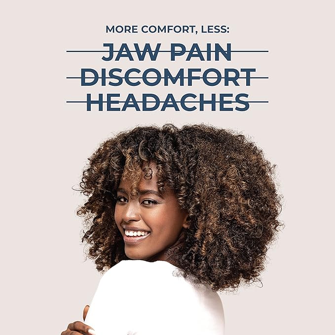 Kloud Night Guard - Mouth Guard for Clenching Teeth and Grinding Teeth, 2 Pack Custom Moldable Dental Mouth Guard (Clear)