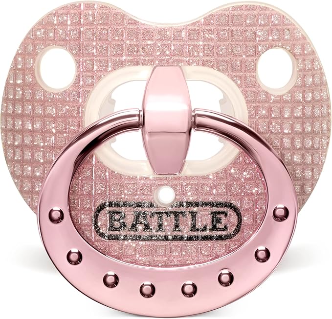 Battle Sports Binky Oxygen Football Mouthguard - Detachable Strap, Maximum Breathability, Works with Braces & No Boiling Required