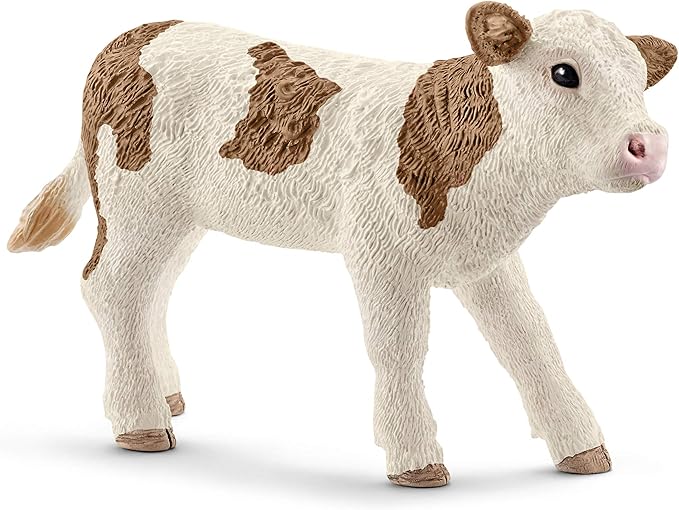 Schleich Farm World - 5PC Realistic Farm Animal Figurines for Boys and Girls - Realistic Barn Animal Playset with Cow, Cat, Dog, Goose and Horse - Barnyard Figures for Toddlers - Kids Ages 3+ | 45784