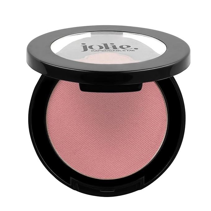 Jolie Mineral Matte Blush Pressed Cheek Color Blusher (Rose Bud)