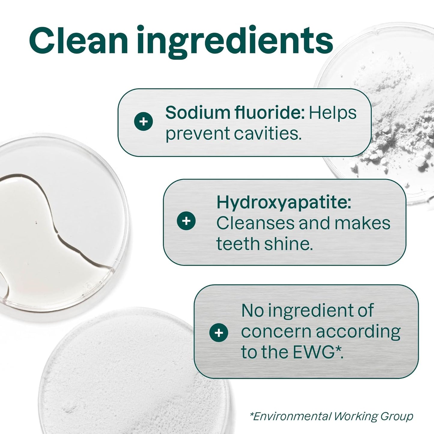 ATTITUDE Toothpaste with Fluoride, Prevents Tooth Decay and Cavities, Vegan, Cruelty-Free and Sugar-Free, Whitening, Peppermint, 4.2 Oz (Pack of 2)