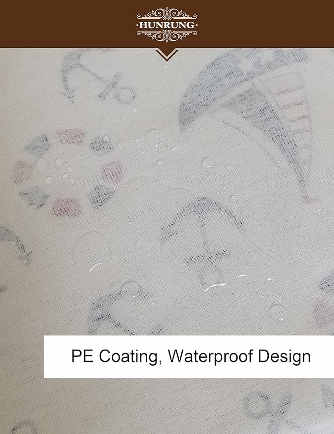 HUNRUNG Rectangle Storage Basket Cute Canvas Organizer Bin for Pet/Children Toys, Books, Clothes Perfect for Rooms/Playroom(REC-Blue anchor)