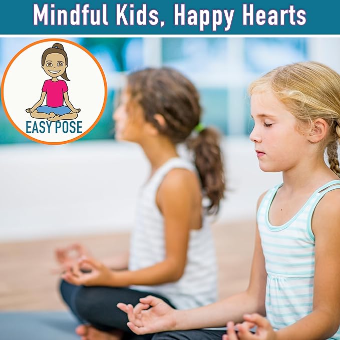 Yoga Dice - Yoga for Kids, Pose and Play Peaceful Kids Stretching Gymnastics Games and PE Equipment for Elementary School, Kindergarten, and Preschool, 12-Sided Foam Large Dice for Children