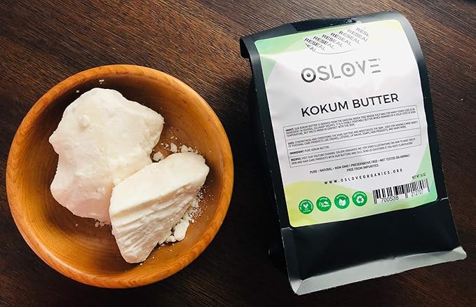 Kokum Butter-Pure, Natural, Fresh, Thickener for Whipped Body Butters, Sunscreens, Soaps, Deodorants and Lotions | 1LB.