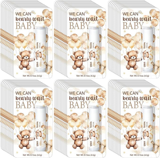 30 Pack We Can Bearly Wait Baby Shower Games Prizes Party Gifts Bulk Lip Balms Favors for Winners Adults Guests Gender Reveal Favors Decorations Baby Shower Souvenirs Gift Bags Stuffers