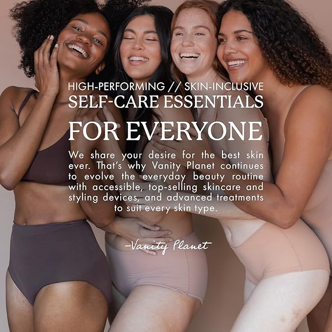 Vanity Planet Handheld Makeup Mirror with Lights, Mini Pose 2.0 (Blush) - Travel LED Mirror with 3X & 5X Magnification - Dimmable Lighting & Micro-USB Rechargeable Lighted Compact Mirror