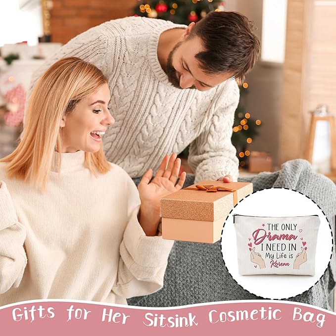 Korean Drama Fan Gifts - Funny Gifts for K-pop Lovers, Small Makeup Bag Korean Stuff Merch Gifts for Women, Korean Accessories Essential Gifts for Friends Besties Birthday Christmas Gifts