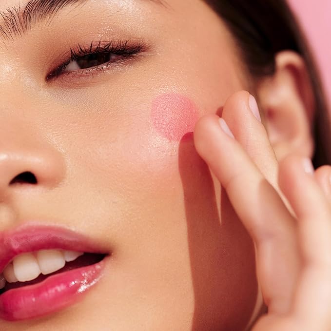 MCoBeauty - Baby Face Multiuse Cream Stick for Lips and Cheeks - Blush Stick in Pink Rose Shade - Contains Moisturising Jojoba Seed Oil, Coconut Oil and More - Peony Rose