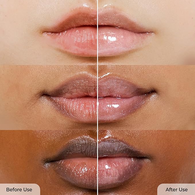 Laka Fruity Lip Glotioner, 10ml/0.33 fl.oz, Lip Gloss with High Shine Vivid Colors, Jelly tip for Hygienic & Easy Application, Plumping Conditioner, Vegan, K-Beauty (#700 Glowy)