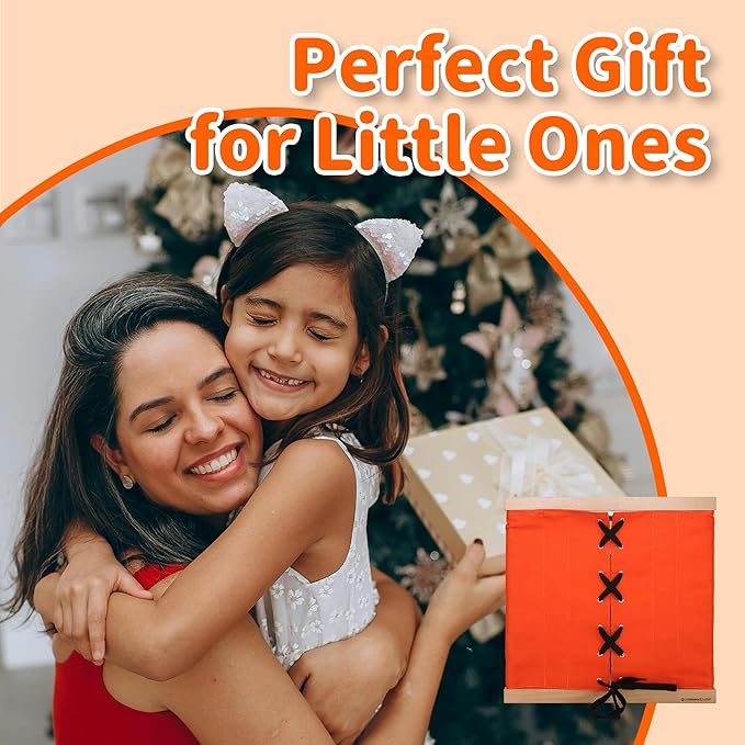 MONTESSORI OUTLET Lacing Frame | Practical Life Material for Toddlers & Preschoolers, Develop Fine Motor Skills & Independence (Ages 3-6)