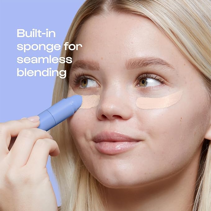 Alleyoop Game Face Makeup Concealer - Lightweight, Buildable Under Eye Concealer for Dark Circles, Hydrating Cream Formula for Women with Aloe Stem Cell - Smooth, Crease-Proof Makeup, Standout