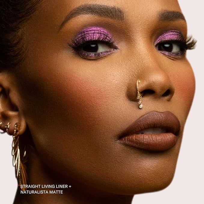 The Lip Bar - Nonstop Liquid Matte Lipstick Mini 2-Pack, Naturalista (Soft Brown) + Low Key - High Pigment - One Swipe - Long Lasting - Jojoba Oil & Vitamin E - Vegan - .24 fl oz each