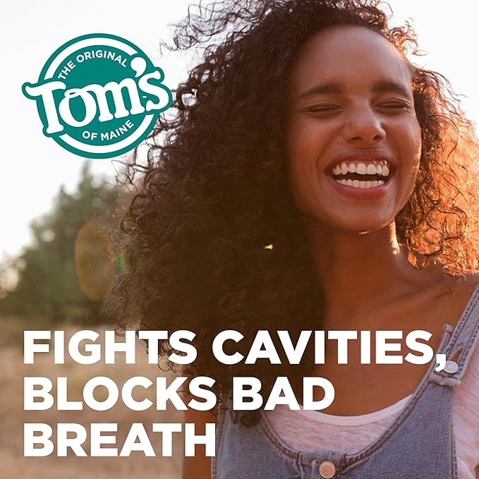 Tom's of Maine Wicked Fresh! Natural Anticavity Toothpaste, with Fluoride, 3 Pack, 4.0oz