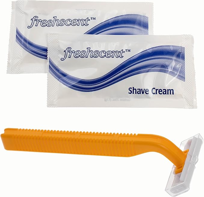 Moda West 24 Kits - Bulk Case of Wholesale Deluxe 15 Piece Toiletry Kit for Men, Women, Travel, Charity