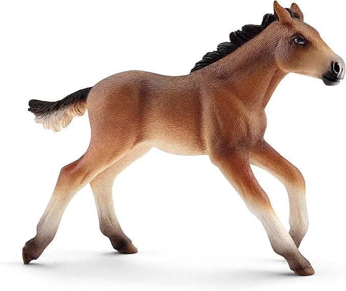 Schleich Farm World - 5PC Realistic Farm Animal Figurines for Boys and Girls - Realistic Barn Animal Playset with Cow, Cat, Dog, Goose and Horse - Barnyard Figures for Toddlers - Kids Ages 3+ | 45784