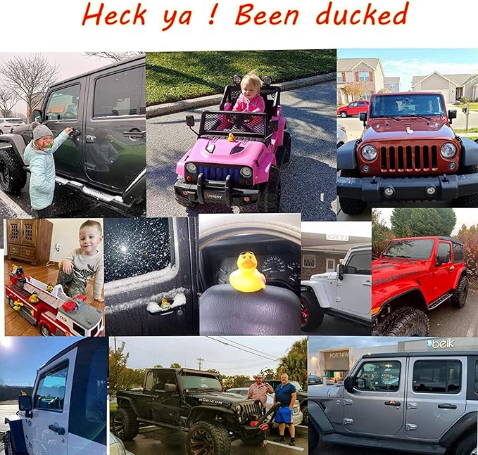 XY-WQ Rubber Duck 100 Pack for Jeeps Bath Toy Assortment - 2.3 Inch Bulk Floater Duck for Kids - Baby Showers Accessories - Party Favors, Birthdays, Bath Time, and More (50 Varieties)