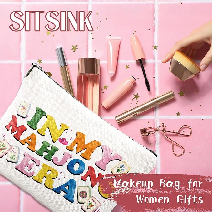 Mahjong Gifts for Women - Gifts for Mahjong Players Game Lover Women Mom Grandma Birthday Travel Christmas