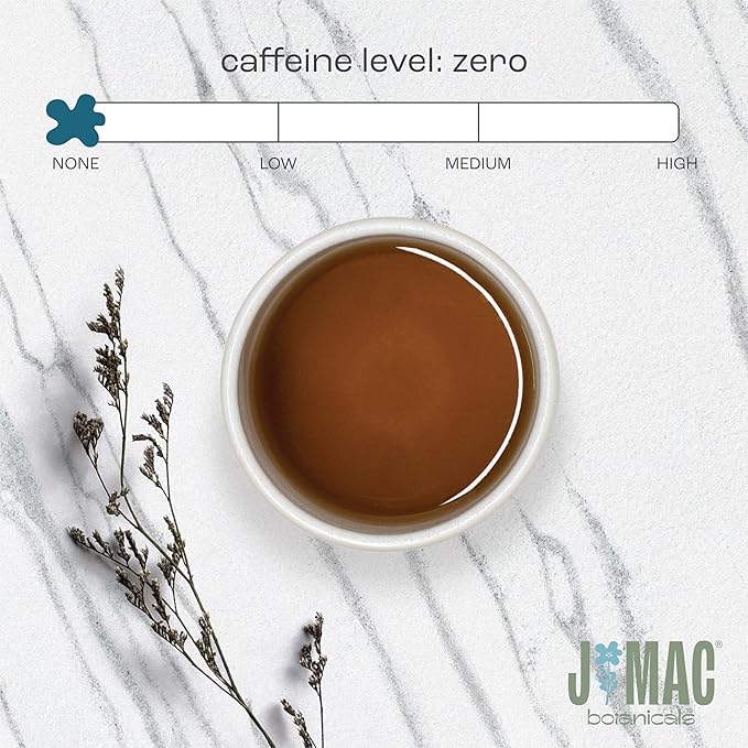 J Mac Botanicals, Organic Red Raspberry Leaf, Herbal tea (16 ounce bag 200+ cups) cut & sifted dried leaf, pack of 2