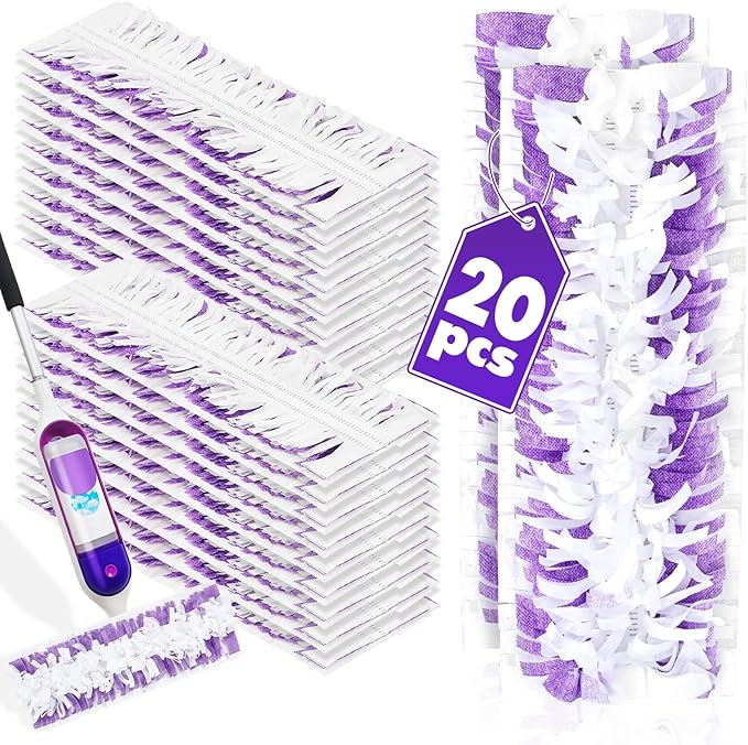 20 Count Disposable Pads Replacement for Swiffer Power Mop Pads, Fit for Swiffer Power Mop, Compatible with Swiffer Power Mop Refills, Multi-Surface Mop and PowerMop Wood Mop Floor