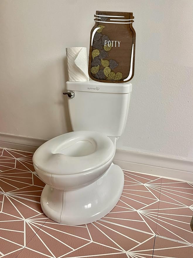 Trader Z's Kids- Premium Wooden Star Reward Jar, Chore Chart, Toddler/Kids Potty Training, Classroom and Teacher Gifts, Boys and Girls Behavior Chart, Magnetic Reward Chart (Potty Training Jar)