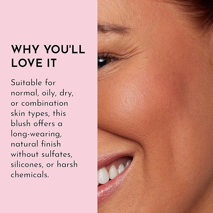 LAWLESS Women's Make Me Blush Talc Free Velvet Blush, Sakura, Pink, 0.18 Ounce