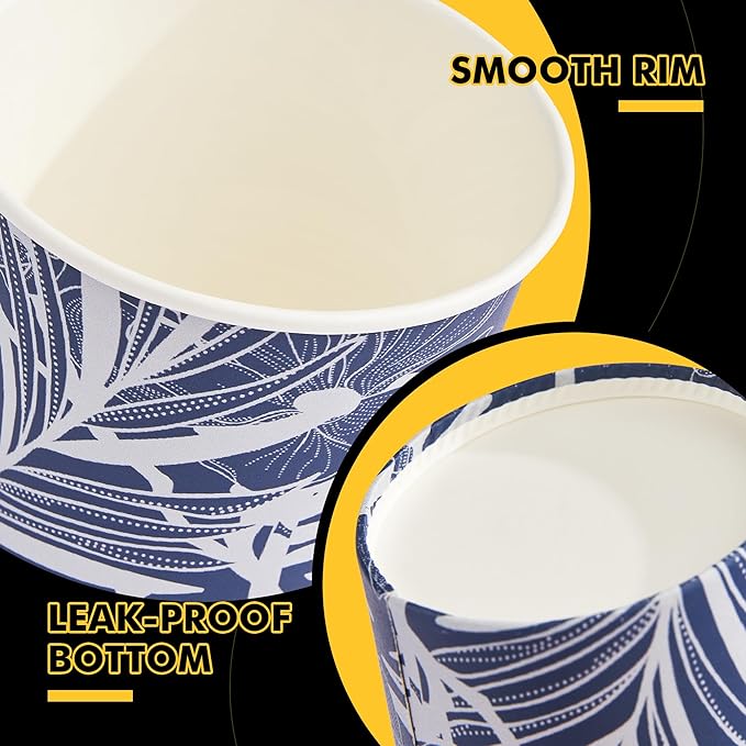 16 oz Disposable Coffee Cups with Lids 100 Pack, Hot Paper Coffee Cups with Lids, To Go Cup with Lid