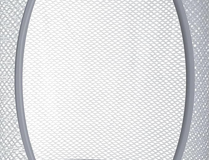 Libeder Mesh Hanging Storage Space Saver Bags Organizer,Foldable Storage Organizer 4 Compartments Toy Storage Basket for Kids Room Bathroom 3 Sets Grey