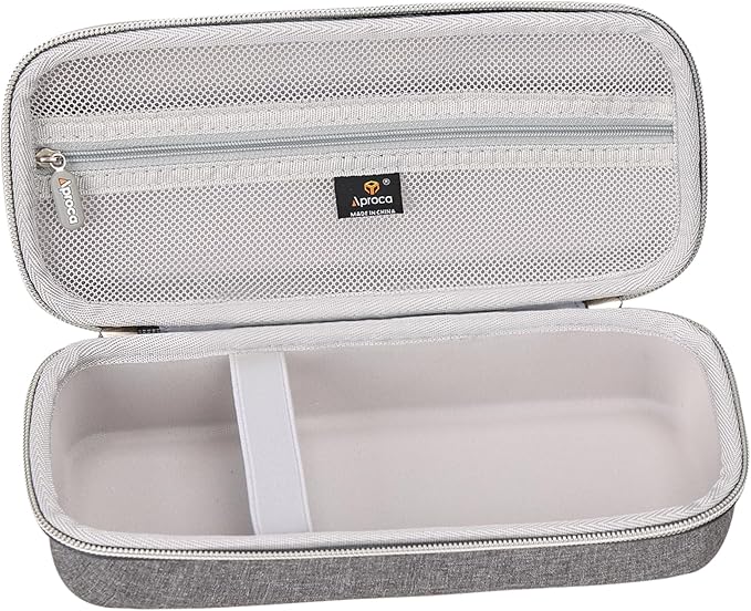 Aproca Grey Hard Storage Protective Case, for COSLUS Water Dental Flosser Portable Cordless Oral Irrigator F5020E and Accessories