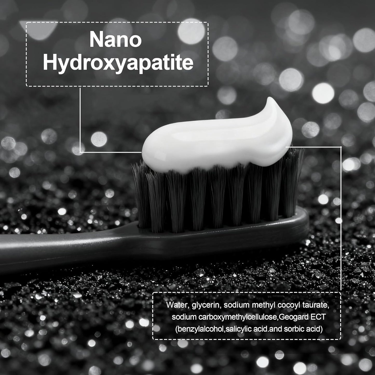 woadee 7.5% Hydroxyapatite Toothpaste for Advanced Enamel Protection, Fluoride-Free Nano Hydroxyapatite Toothpaste, Gentle and Effective Formula, Fresh Breath, Suitable for Sensitive Teeth 2 Pack