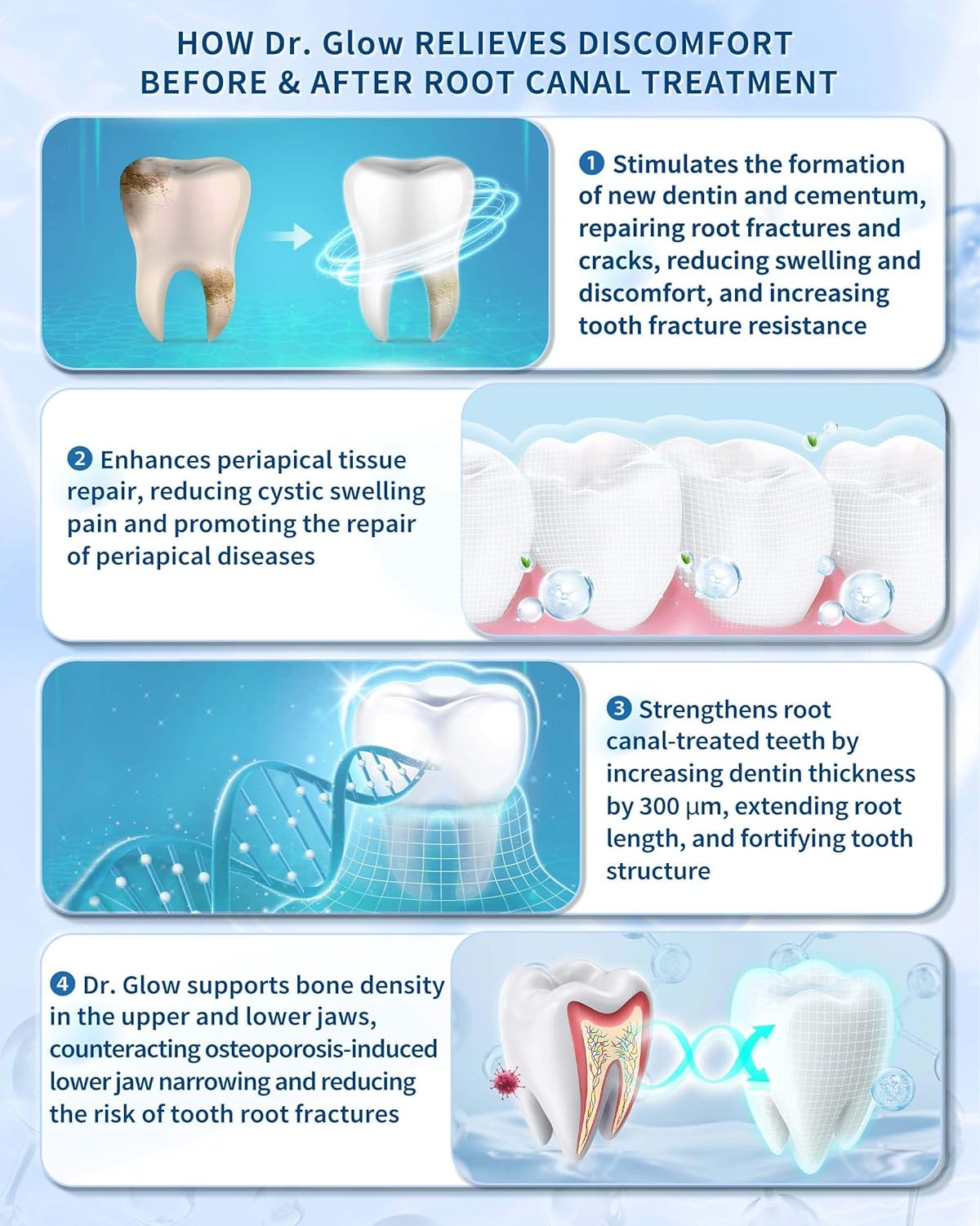 Toothpaste Repair Root Canal Discomforts, Avoid Root Canal Therapy Tooth Repair Hydroxyapatite Toothpaste, Teeth Care Sensitive Toothpaste for Adults Remineralizing Toothpaste Fluoride Free