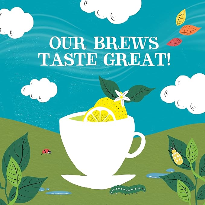 Clipper Tea Green Tea & Lemon Teabags – USDA Organic, Great Hot or Iced – Bright, Zippy, Natural, Fair & Delicious – 200 Tea Bags