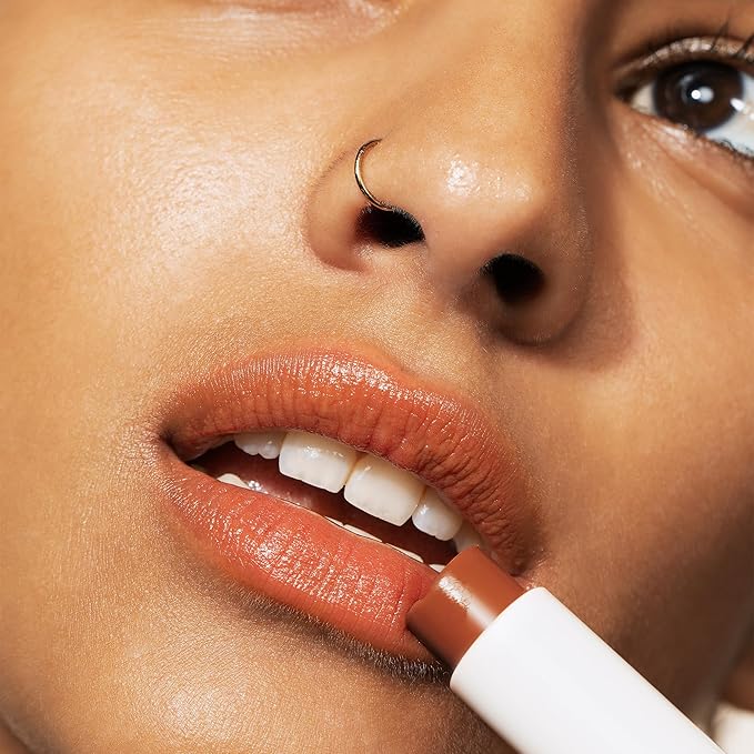 Melixir Vegan Lip Butter (12 Colors), Hydrating Tinted Lip Balm Stick, Bee-Free, Petrolatum-Free, Plant-Based, Moisturizes Dry & Chapped Lips With Shea Butter, Sheer, Natural Finish - #12 Caramel