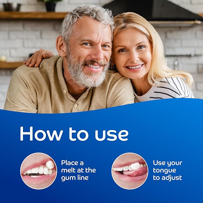 Oracoat XyliMelts for Dry Mouth Night Time or Day - Moisturizing Dry Mouth Adhering Discs, Sugar Free with Xylitol, 40 Count - Pack of 4, Mild Mint Flavor, 8-Hour Relief