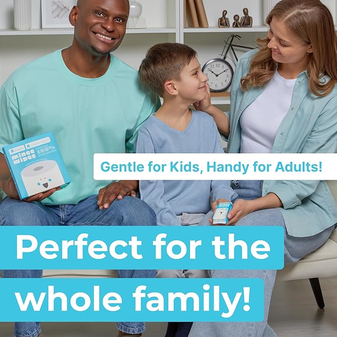 Impossibly Compact Travel Flushable Wipes - 99.5% Water and Aloe - Safe for Sensitive Skin, Hypoallergenic & Unscented - Travel Essentials for Adults, Kids & Baby Care - 48 Pack Total 288 Wipes