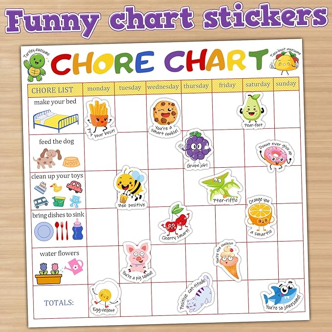 900PCS Punny Teacher Stickers for Students, Funny Teacher Reward Sticker for Kids Classroom Supplies Motivational Potty Training Sticker Cute Animal Incentives Stickers for Kids Toddlers School Home