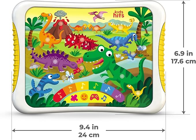 Dino Friends Hit Pad – Interactive Toddler Learning Toy with Lights, Dinosaur Sounds & Music – Educational Toy for Kids Age 3+