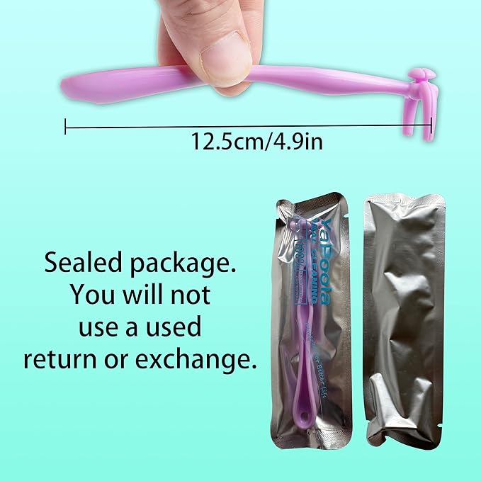 Design Reusable Dental Floss Holder 3 Counts Interdental Cleaning Brush Tooth Handle floas Picks for Adults and Kids Compatible with Oral-B Glide Dental Floss