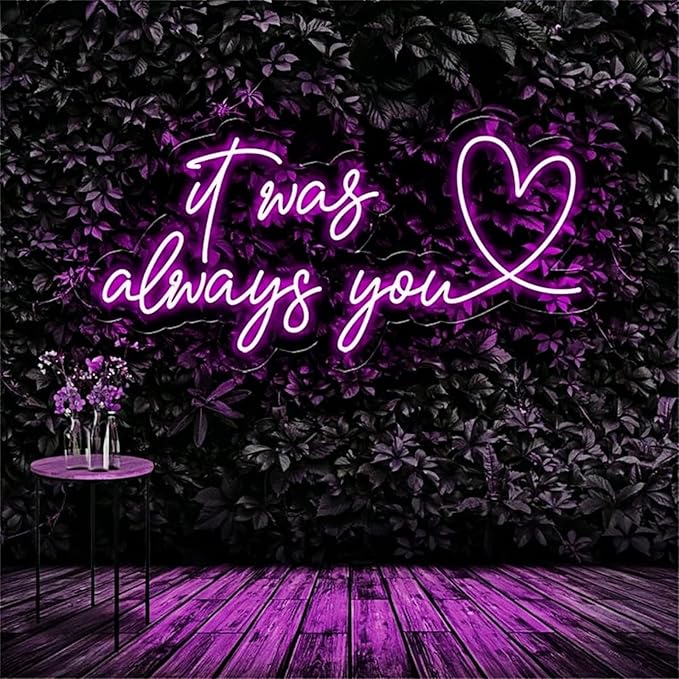 LED Neon Sign Night Light for Wall Party Décor Bedroom Room Bar Wedding Home Birthday Art Decoration Christmas with USB Chain Light modulator 5v 16.5"*9.1"