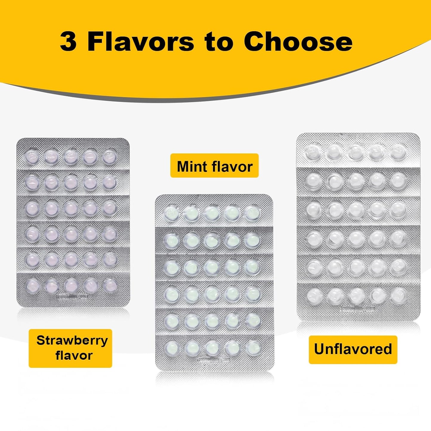 180PCS Braces Wax,Orthodontic Wax with Individual Packaging,Dental Waxs for Brace Travel Home Office,Mint