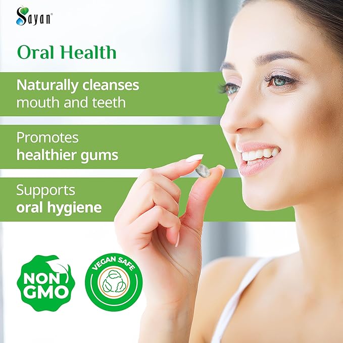 Sayan Sugar-Free All Natural Siberian Larch Tree Resin and Beeswax Chewing Gum – 6 Packs (96 Pieces) for Fresh Breath – Vegetarian, Non-GMO, Gluten Free, Aspartame Free, No Preservatives