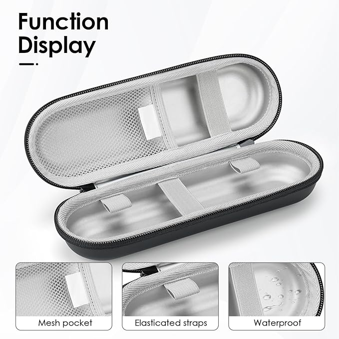 Yinke 2.0 Electric Toothbrush Case For Oral B/Oral-B Pro/Philips Sonicare/ Aquasonic Toothbrush, Travel Electric Toothbrush Case