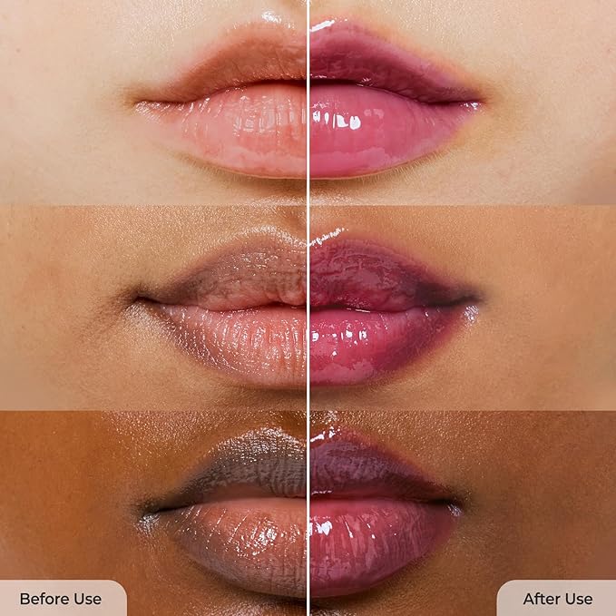 Laka Fruity Lip Glotioner, 10ml/0.33 fl.oz, Lip Gloss with High Shine Vivid Colors, Jelly tip for Hygienic & Easy Application, Plumping Conditioner, Vegan, K-Beauty (#706 Stealer)