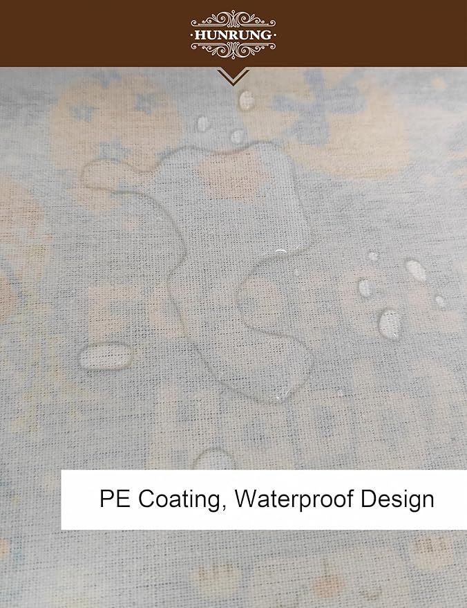 HUNRUNG Rectangle Storage Basket Cute Canvas Organizer Bin for Pet/Children Toys, Books, Clothes Perfect for Rooms/Playroom(Rabbit Easter Egg)