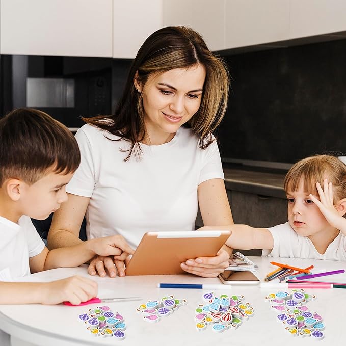 CJiangpo 60Pcs Hot Air Balloon Mini Erasers for Kids Bulk, Colorful Cartoon Cute Pencil Rubber Eraser Birthday Party Favors Fillers Kids Back to School Classroom Rewards Student Homework Prizes Gifts