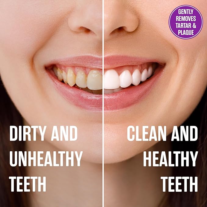 SprinJene Natural Sensitivity & Gum, Fluoride Free Toothpaste for Sensitive Teeth & Gum (1 Pack) + Fluoride Free & Alcohol Free Mouthwash + Electric Toothbrush with 2 Replacement Heads