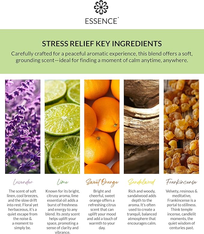 Essence Pearl Travel Case - Wearable Aromatherapy Kit with Nasal Diffuser Rings, Soaking Bay, and 5mL Essential Oil – Portable Wellness Gift Set for On?The?Go Self Care