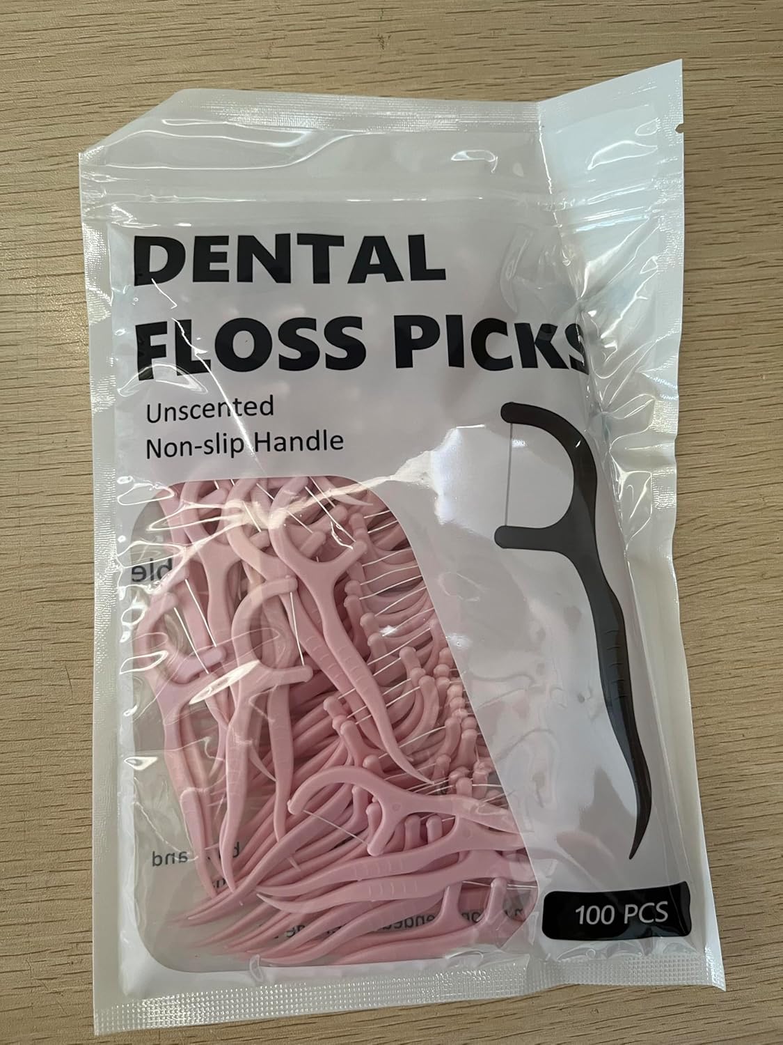 Baderke 600 Count Floss Picks Bulk Dental Flossers Picks for Adults Non Breakable Tooth Picks Flossers Teeth Cleaning Dental for Family Pack Travel(Light Pink)