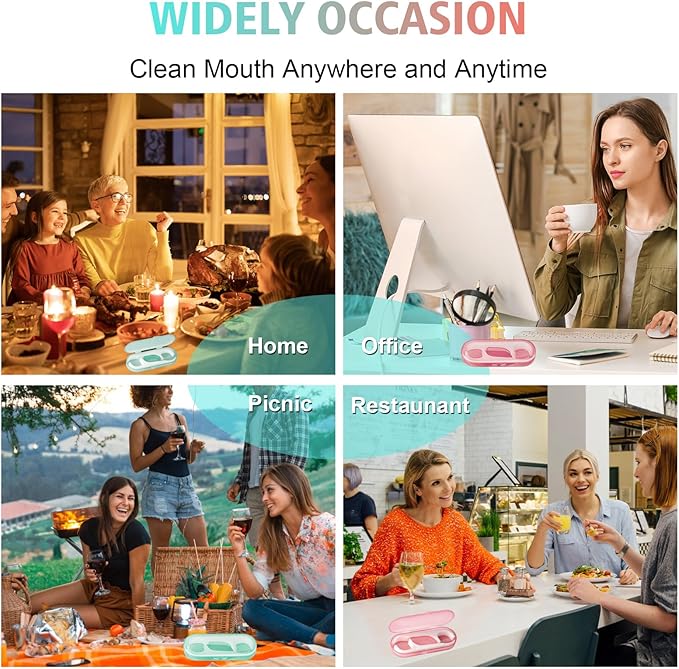 Travel Floss,160 PCS Portable Flossers Dental Picks,16 Pack Individually Cases with Flossing Pick,Floss Sticks for Adults Teeth Cleaning, Sealed Storage Ideal for Family, Hotel, Trip