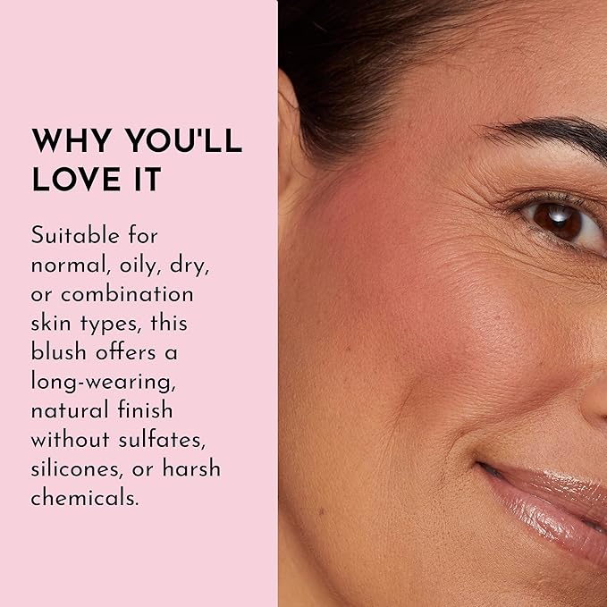 LAWLESS Women's Make Me Blush Talc Free Velvet Blush, Indian Summer, Pink, 0.18 Ounce