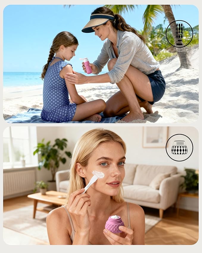 Silicone Travel Bottles for Toiletries 8 Pack Travel Size Toiletries 3.4 oz 1.7 oz, Leakproof Squeeze Travel Size Containers Refillable Cosmetic Jars Set for Shampoo, Conditioner, Creams